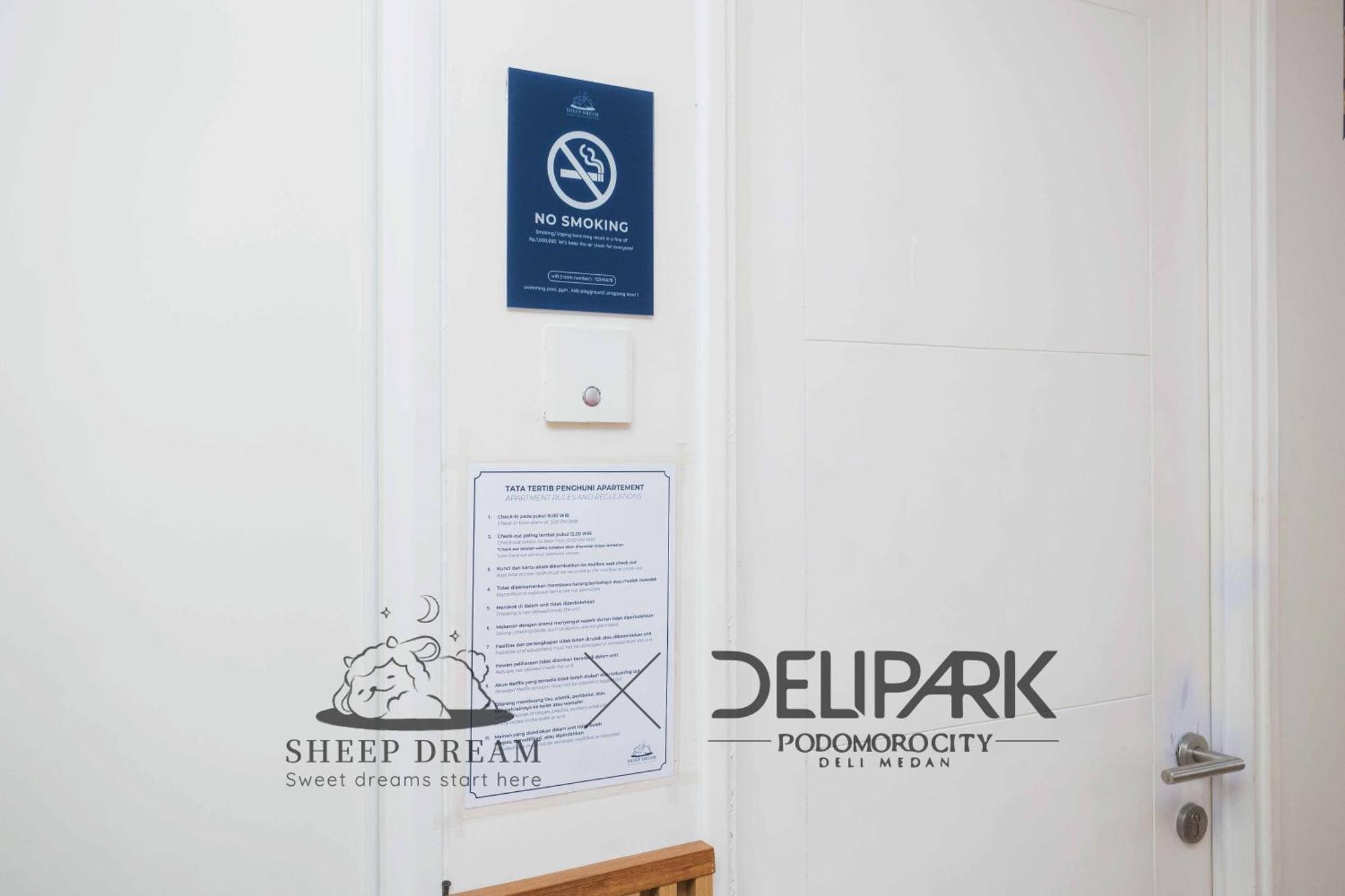Delipark Mall Luas 60meter 2kamar Lincoln Lt17 *