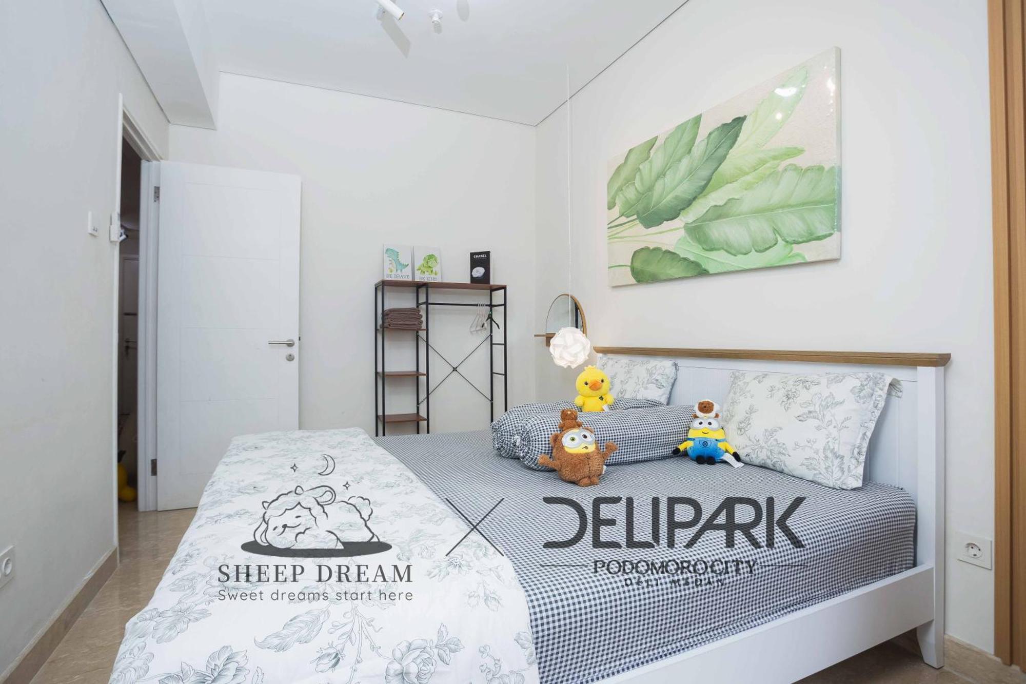 Apartemen Delipark Mall Luas 60meter 2kamar Lincoln Lt17